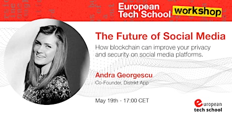 Workshop: The Future of Social Media tickets