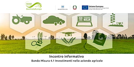 Incontro Informativo Bando Investimenti nelle aziende agricole Misura 4.1 biglietti