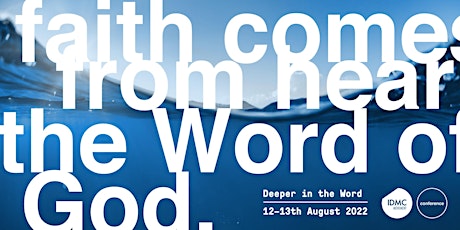 IDMC Conference 2022 - Deeper in the Word tickets