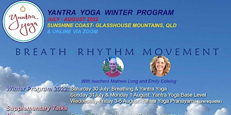 Yantra Yoga, Australia, Winter Program tickets