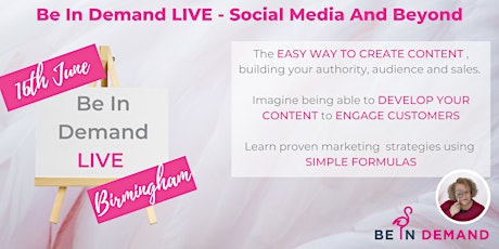 BE IN DEMAND LIVE: SOCIAL MEDIA AND BEYOND tickets