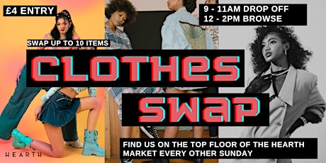 Clothes Swap @ The Hearth tickets
