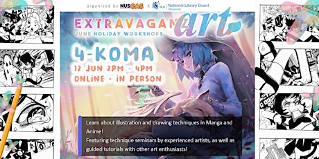 4 Koma Comic Workshop (Physical)| Extravaganza tickets