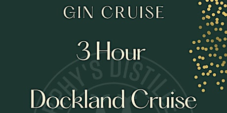 3 Hour Gin Cruise & Gin Tasting tickets