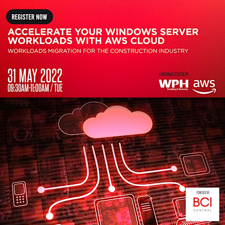 Workloads Migration to AWS Cloud Webinar for Construction and Real Estate image