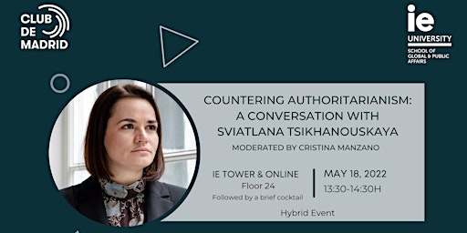 Countering Authoritarianism: A conversation with Sviatlana Tsikhanouskaya