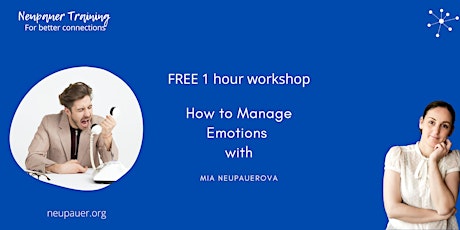 How to manage your emotions tickets
