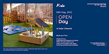 Kido Chiswick Nursery and Preschool Open Day tickets