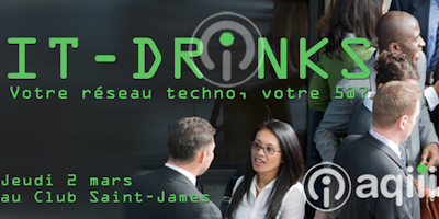 2 en 1 : IT DRINKS AQIII et Atelier optimiser ses assurances santé