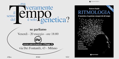Roberto Gualdi presentazione Libro "Ritmologia" biglietti