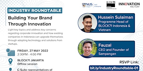 Industry Roundtable; Building Your Brand Through Innovation tickets