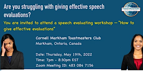 Workshop: How to give effective evaluation tickets