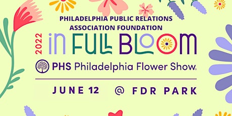 PPRAF Social Outing at Philadelphia Flower Show tickets