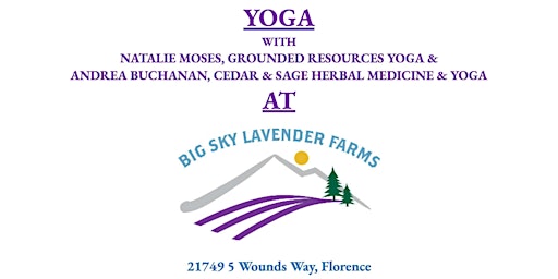 Yoga at Big Sky Lavender Farms