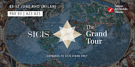 Entrance to SICIS stand ONLY | Ingresso stand SICIS [Salone del mobile] biglietti