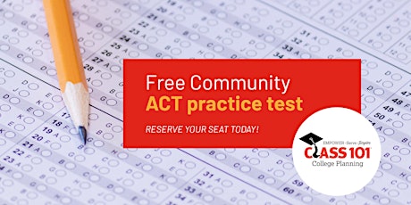Free Community ACT Practice Test tickets