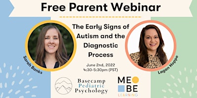 MeBe Learning Webinar: The early signs of Autism and the diagnostic process