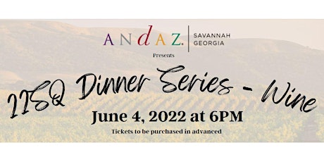 22  Square Dinner Series - Wine tickets