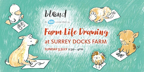 Farm Life Drawing - Blend: London illustrator meet-up tickets