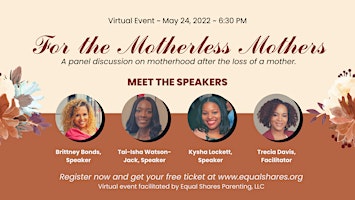 For the Motherless Mothers