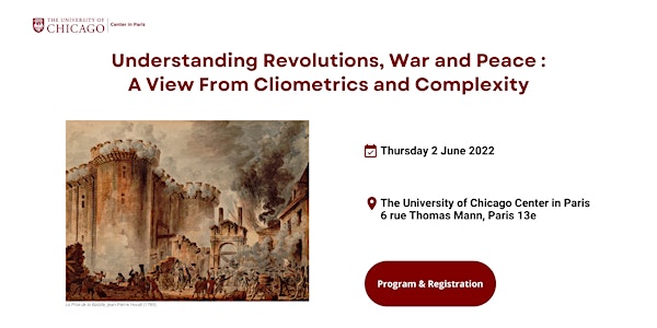 Understanding Revolutions, War and Peace