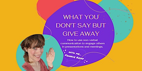 What you don't say but give away: Body Language an primary image