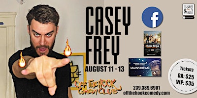 Comedian Casey Frey Live in Naples, Florida!