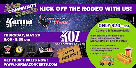 Karma Concerts Rodeo Kick Off Party primary image