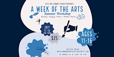 Week of the Arts Summer Workshop tickets