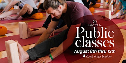 Kaiut Yoga - Public Classes with Francisco Kaiut
