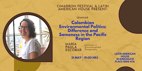Colombian Environmental Politics: Difference and Sameness in the Pacific Re tickets