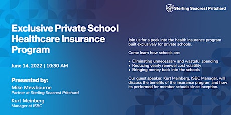 Exclusive Private School Healthcare Insurance Program tickets