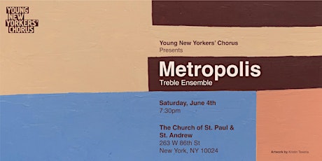 Metropolis: YNYC Treble Ensemble tickets