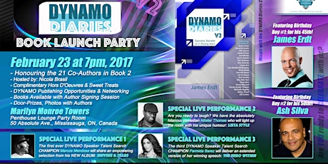DYNAMO Diaries Book 2 - VIP Launch Party primary image
