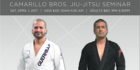 Camarillo Brothers Jiu-Jitsu Seminar: KIDS primary image