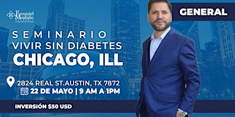 Seminario Vivir Sin Diabetes, Chicago IL Entrada General