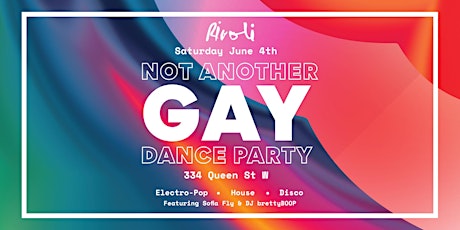 NOT ANOTHER GAY DANCE PARTY tickets