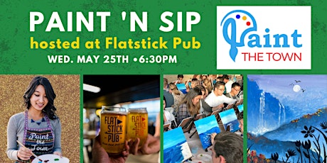 Paint 'n Sip at Flatstick Pub Sacramento tickets