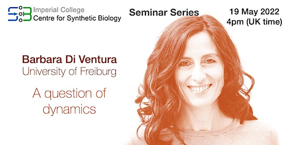 IC-CSynB Seminar: Prof Barbara Di Ventura