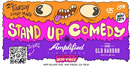 Stand-up Comedy @Amplified Ales East Village tickets