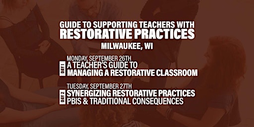 Guide To Supporting Teachers With Restorative Practices (Milwaukee, WI)