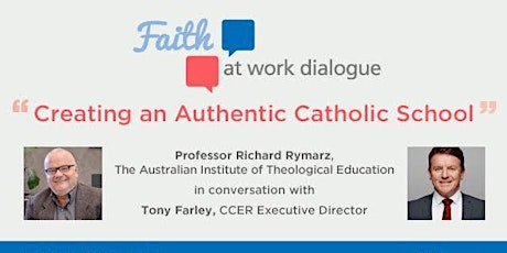 Faith at Work Dialogue with Prof. Richard Rymarz primary image