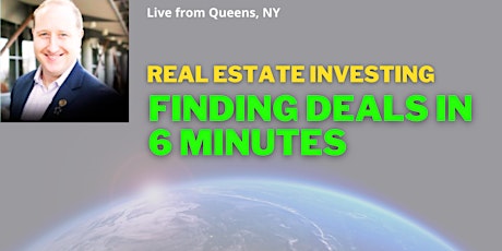 Learn to find  Deals in Real Estate Investing (Zoom) Tickets