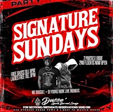 Signature Sundays @ Dusse Sports Bar and Lounge LADIES FREE TILL 11PM RSVP