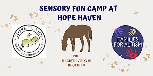 Sensory Fun Camp Day at Hope Haven