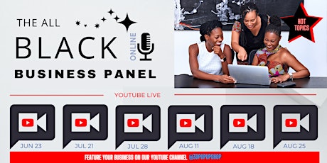 The All-Black Online Business Panel and YouTube LIVE tickets