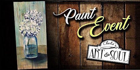 Painting Event @ Flannel - Succulent Painting Flowers on Wood