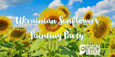 Ukrainian Sunflowers afternoon painting party in Carmel tickets