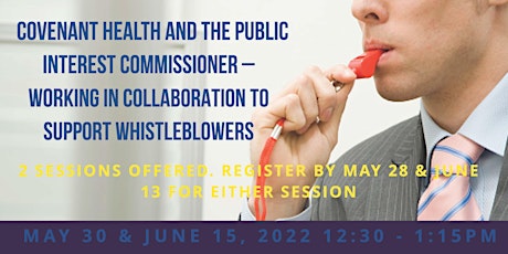 CH and the PIC – Working in collaboration to support Whistleblowers tickets