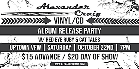 Alexander Craig Album Release Party tickets
